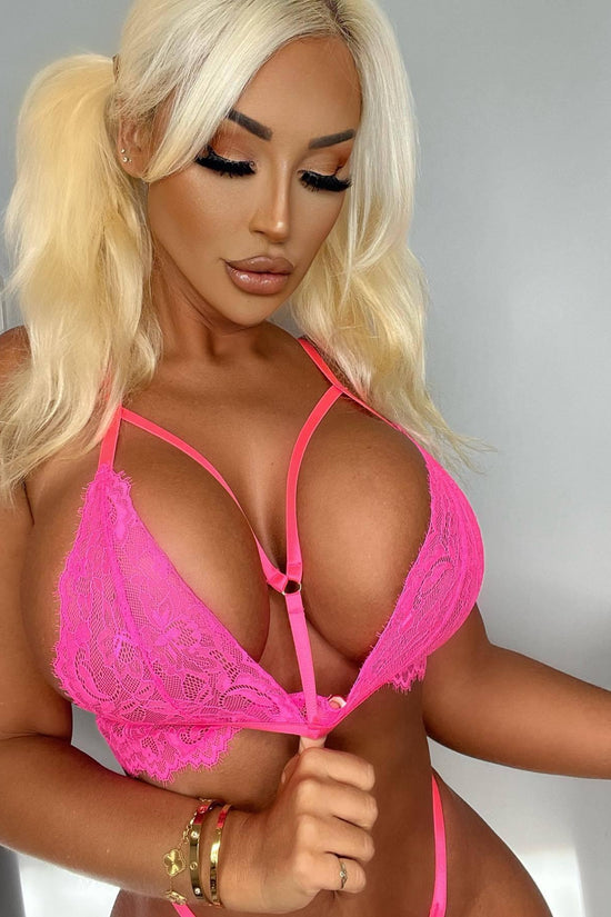 Lace Underwear Sexy Sleepwear Two Piece Set - DanaFashionstore