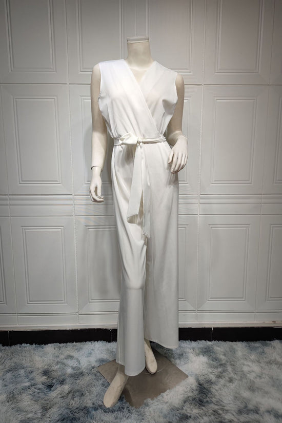 Muslim Cardigan Coat Chiffon Patchwork