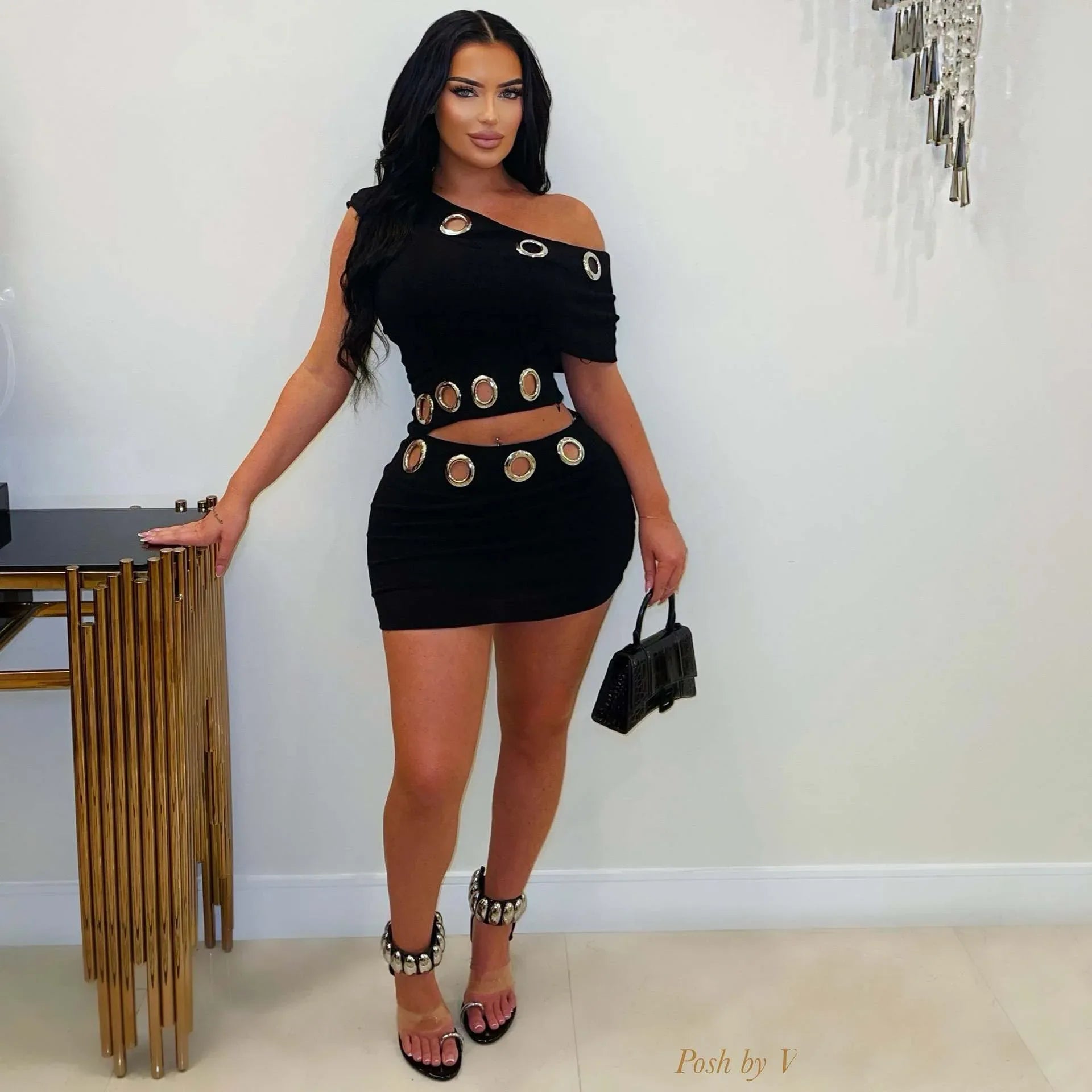 Women's Top And Pencil Skirt Two-piece Set - DanaFashionstore