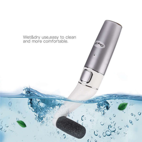 USB Rechargeable Foot File Professional Electric Feet Callus Remover Pedicure Foot Sander Dead Skin Callus Remover Foot Care $39.99 Dana Fashion Color: Black style: Battery models Beauty Tools Overview: Feature: USB charging design, more convenient to use