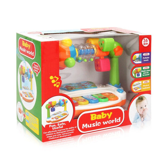 Educational Music Kingdom Baby Electronic Organ Toy Multi-functional With Light Baby Early Education Singing Story $23.03 Dana Fashion Color: Default Toys & Hobbies Product information: Ability Training: emotion, intelligence development, hand-eye coordin