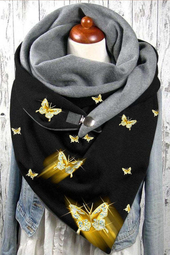 Women's Fashion Leisure Warm Clip Scarf