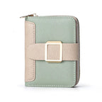 Women's Short Zipper Vertical Buckle Small Wallet - DanaFashionstore