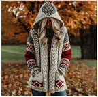 Women's Skin-friendly, Anti-pilling Knitted Cardigan With A Round Neckline, Loose Fit, And Long Length - DanaFashionstore