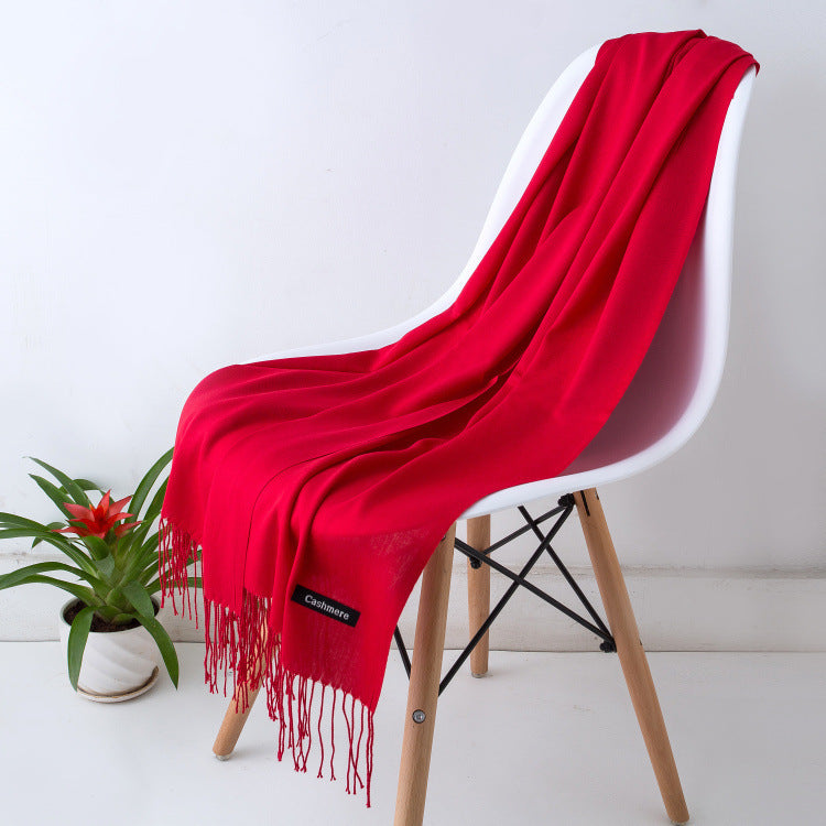 Thin Spring And Summer Long Air-conditioned Shawl