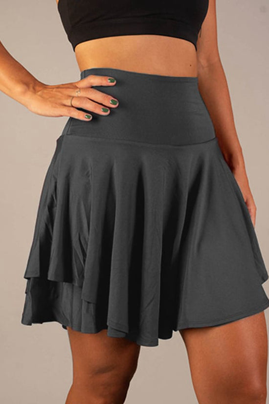 All-match Tutu High Waist Belly Contracting Running Short Skirt Anti-exposure Yoga Skirt