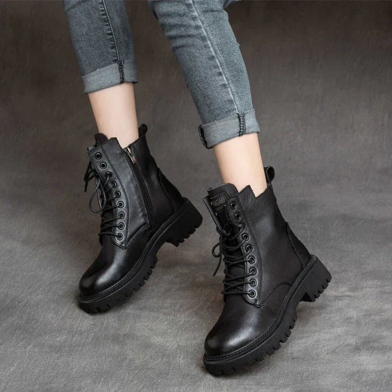 Martin Boots Women's British Style Short Boots - DanaFashionstore