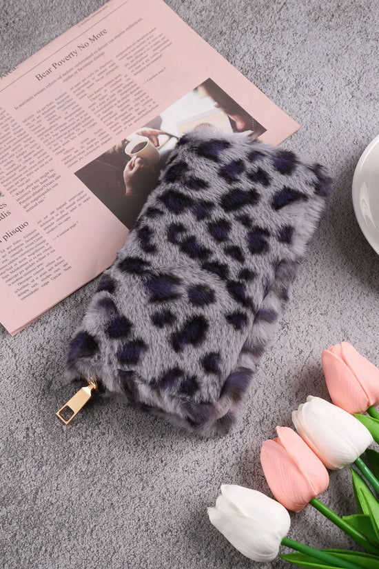 Creative Plush Coin Purse Fashion Leopard Print - DanaFashionstore
