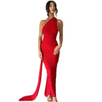 Backless Halter Sheath Dress For Women - DanaFashionstore