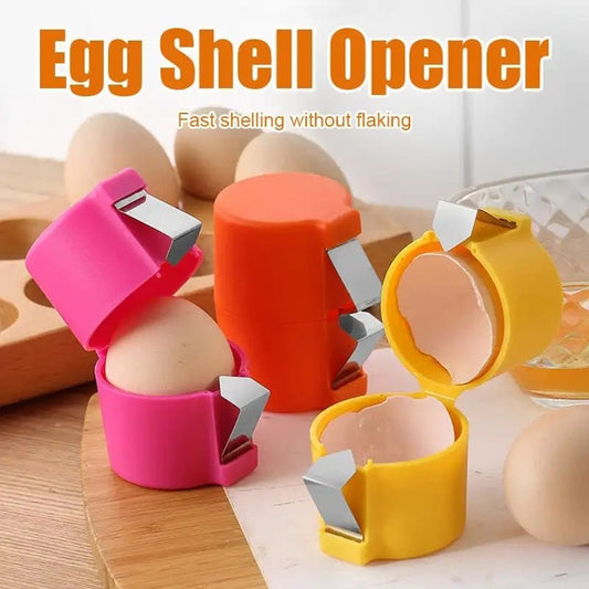 Egg Shell Opener Egg Beater Kitchen Baking Tools Kitchen Cooking Accessories Tools Egg Beating Tool Kitchen Gadgets $7.81 Dana Fashion Color: Orange Red quantity: 1PCS Dana's Kitchen Overview: 1.Mess-Free Egg Cracker: Easily crack and separate eggs with n