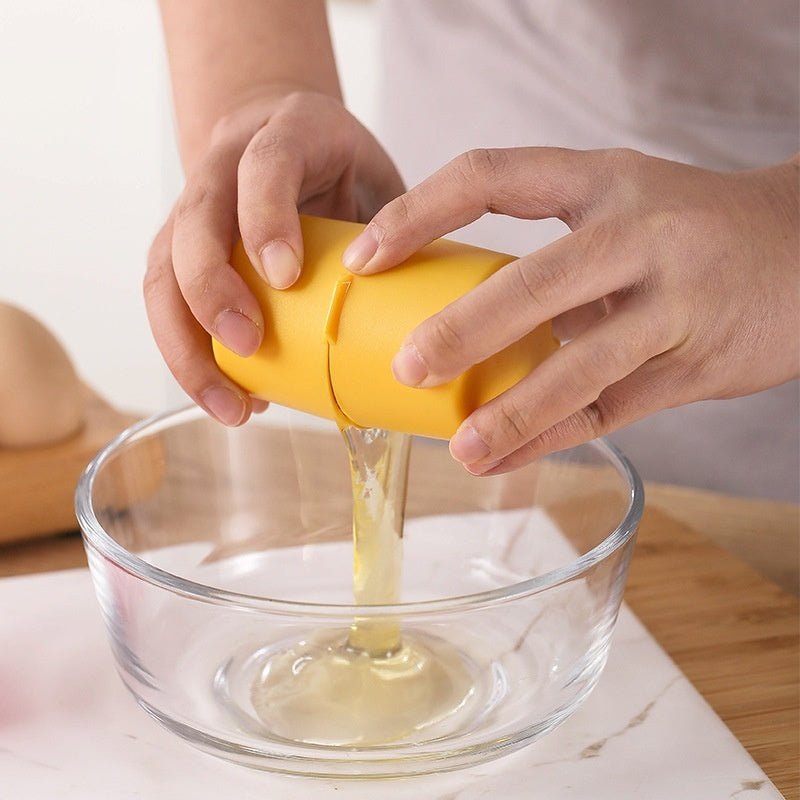 Egg Shell Opener Egg Beater Kitchen Baking Tools Kitchen Cooking Accessories Tools Egg Beating Tool Kitchen Gadgets $7.81 Dana Fashion Color: Orange Red quantity: 1PCS Dana's Kitchen Overview: 1.Mess-Free Egg Cracker: Easily crack and separate eggs with n