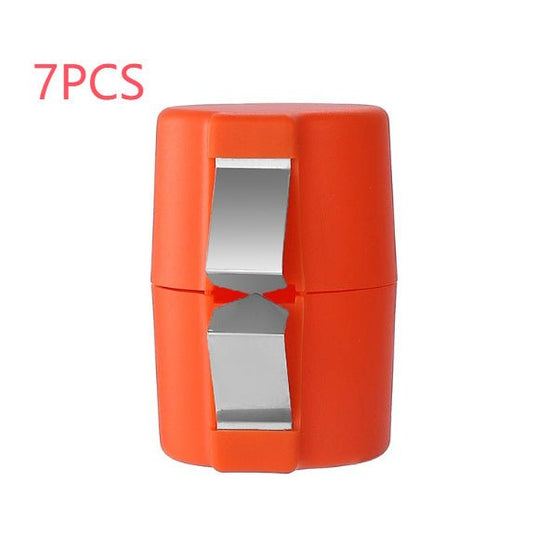 Egg Shell Opener Egg Beater Kitchen Baking Tools Kitchen Cooking Accessories Tools Egg Beating Tool Kitchen Gadgets $20.54 Dana Fashion Color: Orange Red quantity: 7PCS Dana's Kitchen Overview: 1.Mess-Free Egg Cracker: Easily crack and separate eggs with