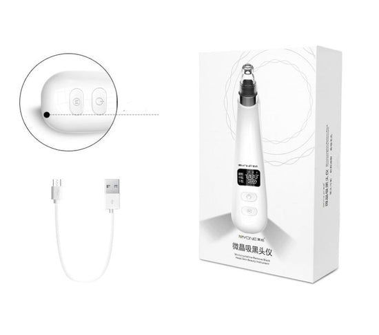 Electric blackhead artifact $49.00 Dana Fashion Style: With 4 tips Beauty Tools Color Classification: Upgrade battery version (free 4 tips) Upgrade charging version (free 6 tips) Power supply: plug Charging gear: 3 gears Steps for usage 1. Hold the instru