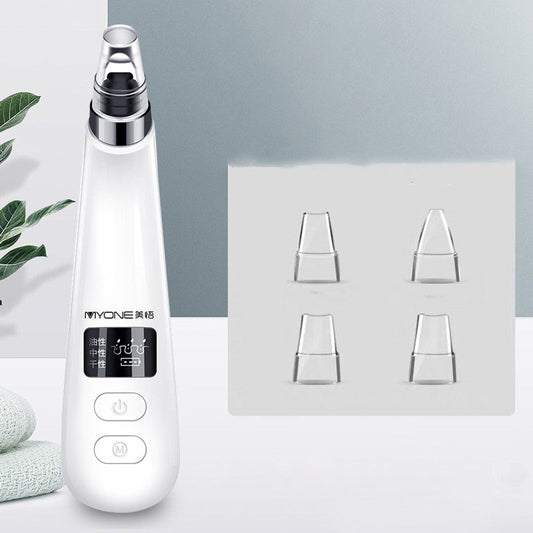 Electric blackhead artifact $49.00 Dana Fashion Style: With 4 tips Beauty Tools Color Classification: Upgrade battery version (free 4 tips) Upgrade charging version (free 6 tips) Power supply: plug Charging gear: 3 gears Steps for usage 1. Hold the instru
