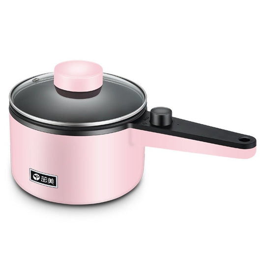 Electric cooker hot pot multi-function integrated pot $72.58 Dana Fashion Color: Pink Model: CN Dana's Kitchen Type; electric heating/hot pot Electric heating/hot pot function; steaming, frying, frying, frying, boiled, stewed, braised, hot pot Liner mater
