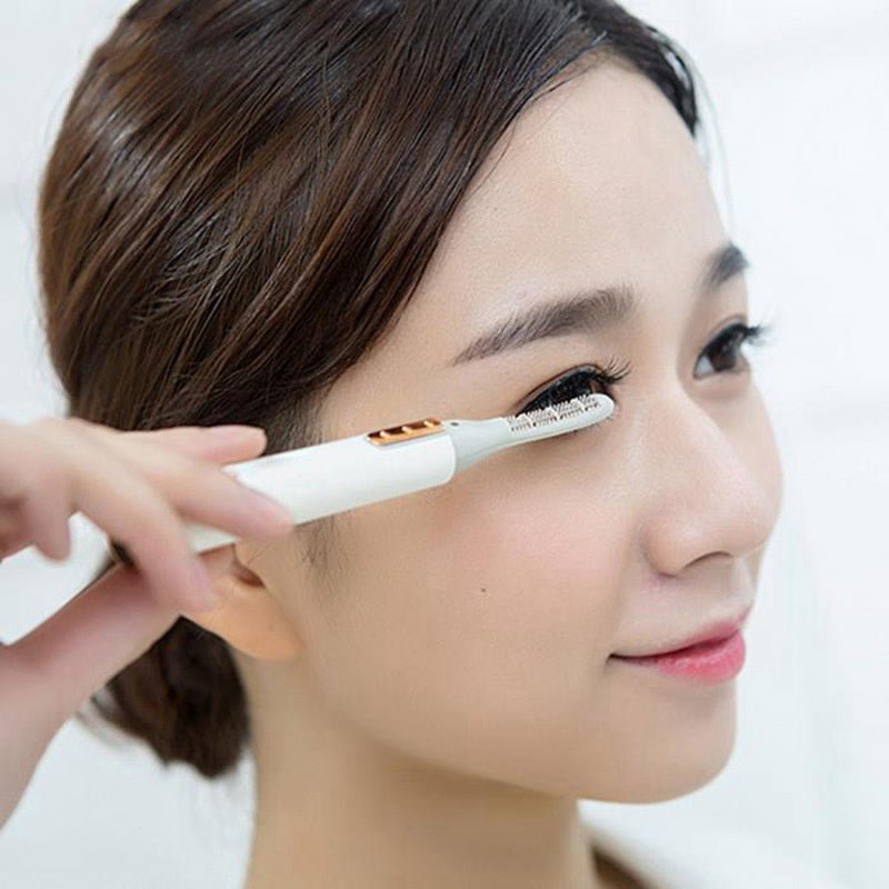 Electric eyelash curler $16.44 Dana Fashion Color: White Beauty Tools Power supply: 1.5VDC 1XAAA battery (not included) Product size: 141*18mm Material: ABS