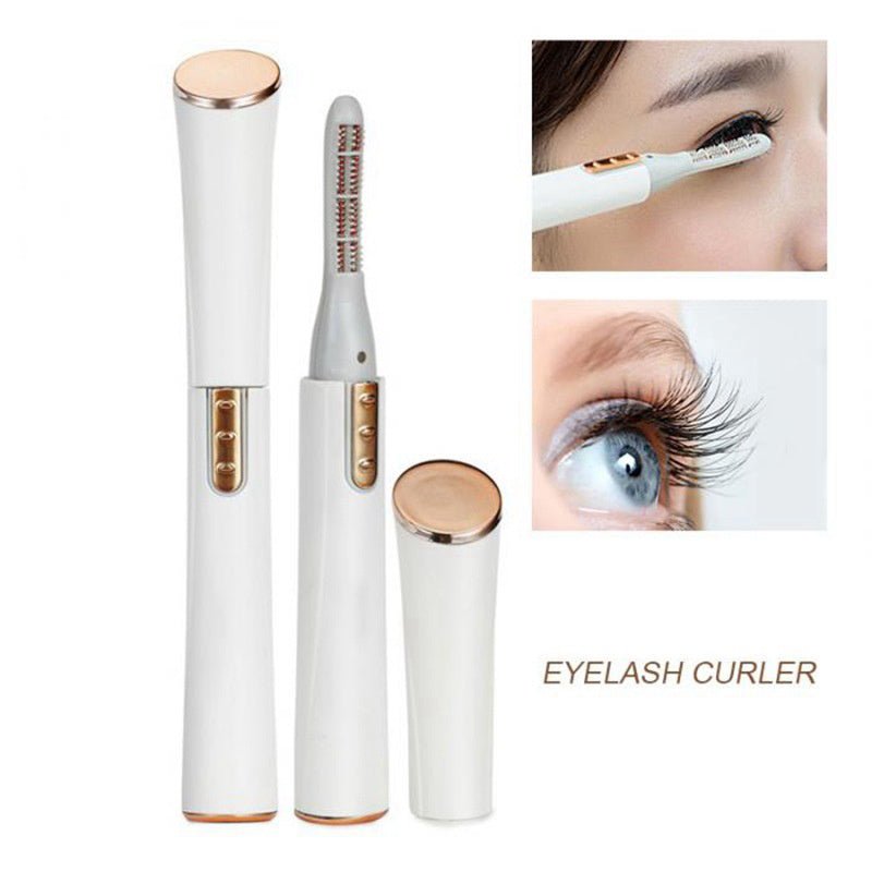 Electric eyelash curler $16.44 Dana Fashion Color: White Beauty Tools Power supply: 1.5VDC 1XAAA battery (not included) Product size: 141*18mm Material: ABS