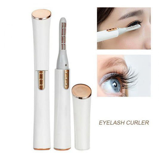Electric eyelash curler $16.44 Dana Fashion Color: White Beauty Tools Power supply: 1.5VDC 1XAAA battery (not included) Product size: 141*18mm Material: ABS