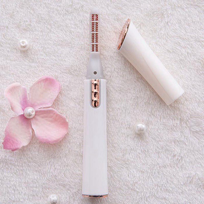 Electric eyelash curler $16.44 Dana Fashion Color: White Beauty Tools Power supply: 1.5VDC 1XAAA battery (not included) Product size: 141*18mm Material: ABS