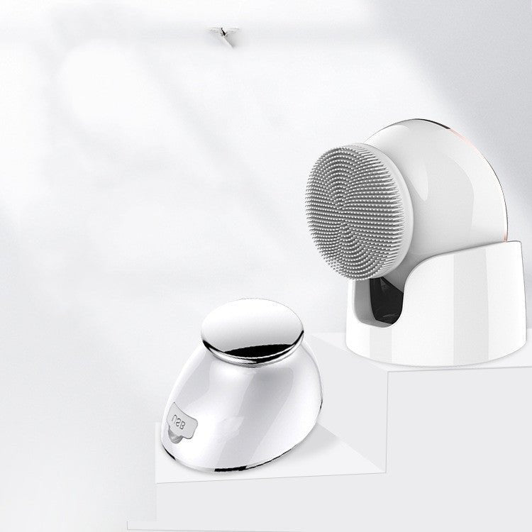 Electric Face Washing Instrument Ultrasonic Beauty Instrument $54.99 Dana Fashion Color: White Beauty Tools Specification： Working method: electric rotation Color: Pearl White Specifications: brand packaging (Chinese instructions), neutral packaging (Chin