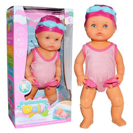 Electric floating swimming doll $44.18 Dana Fashion Color: E 33cm Toys & Hobbies Product name: swimming doll Product size: 17x33.5cm Suitable for age: 3+ Battery used: 3x1.5V AAA battery Product material: ABS plastic + electronic components Product style: