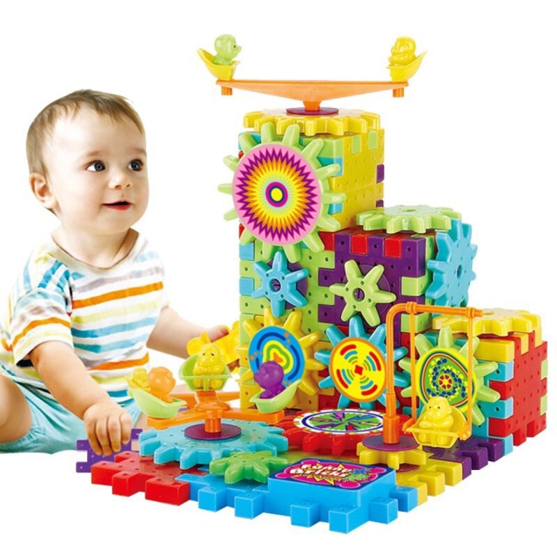 Electric Gears 3D Model Building Kits Plastic Brick Blocks Educational Toys for Kids $17.77 Dana Fashion Color: Colorful Toys & Hobbies Overview: 1. This building set is made of ABS plastic material, non-toxic, BPA-free, tasteless. 2. Engage kids in inter