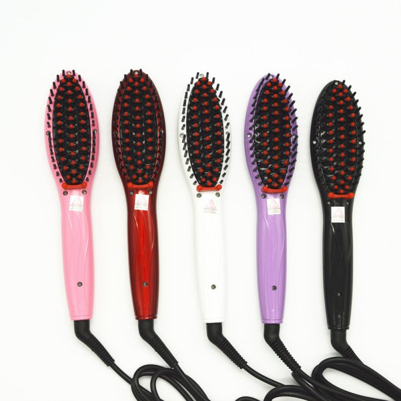 Electric Hair Straightener $26.48 Dana Fashion Color: Black Model: AU Beauty Tools Brand: purodi Color: White / Pink / Black Plug Type: EU / US / UK / AU Plug Input: AC 110-240V, 50/60Hz Power Rate: 35W Size:230*60*40mm Net Weight:0.23KG Feature Overheati