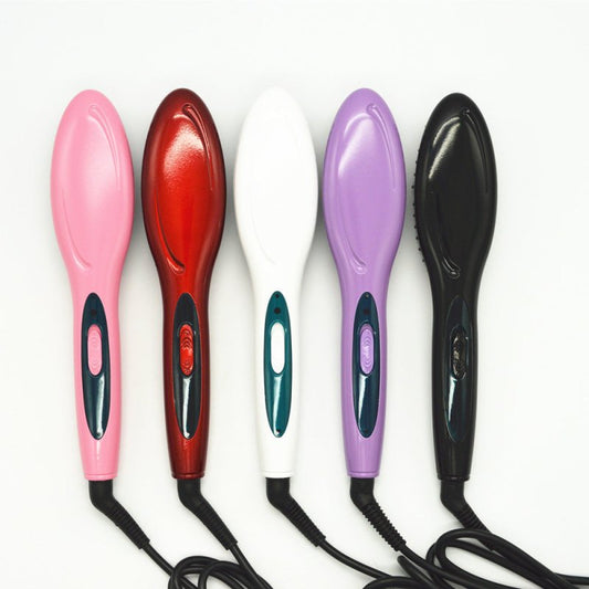 Electric Hair Straightener $26.48 Dana Fashion Color: Black Model: AU Beauty Tools Brand: purodi Color: White / Pink / Black Plug Type: EU / US / UK / AU Plug Input: AC 110-240V, 50/60Hz Power Rate: 35W Size:230*60*40mm Net Weight:0.23KG Feature Overheati