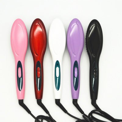 Electric Hair Straightener $26.48 Dana Fashion Color: Black Model: AU Beauty Tools Brand: purodi Color: White / Pink / Black Plug Type: EU / US / UK / AU Plug Input: AC 110-240V, 50/60Hz Power Rate: 35W Size:230*60*40mm Net Weight:0.23KG Feature Overheati