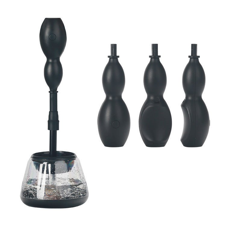 Electric Make-up Brush Cleaner $29.99 Dana Fashion default: default makeup Product package size: 14 * 14 * 14.5cm Packing: carton package, inside: machine One drag 3 silicone transparent cans (unbreakable) Dry batteries (2 batteries of No. 7 need to be pu