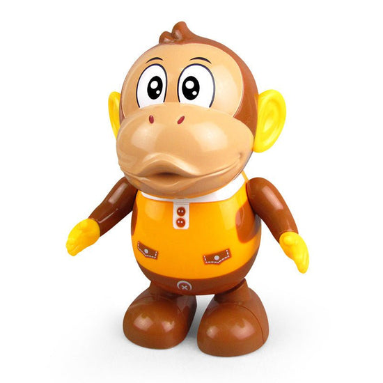 Electric Music Light Dancing Monkey Toy $23.66 Dana Fashion Style: Monkey Toys & Hobbies Product information: Ability Training: emotion, vision, intelligence development, crawling, hand-brain, grasping, sensory, hand-eye coordination, other ability traini