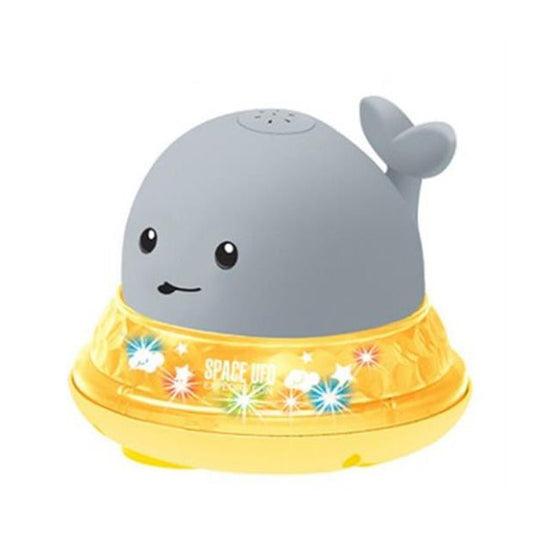 Electric small whale induction water spray lamp $25.57 Dana Fashion Color: Grey style: B quantity: 1PC Toys & Hobbies Product name: Induction water spray whale Applicable age: 3 years old and above Color choice: gray, white Product size: 11*10*9cm Product