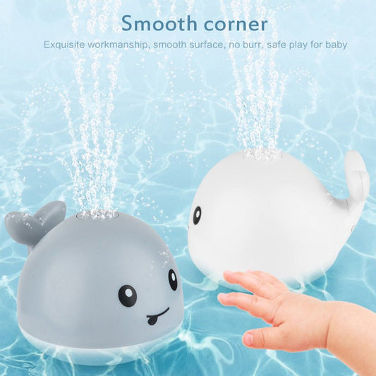 Electric small whale induction water spray lamp $70.02 Dana Fashion Color: Gray style: B quantity: 3pcs Toys & Hobbies Product name: Induction water spray whale Applicable age: 3 years old and above Color choice: gray, white Product size: 11*10*9cm Produc