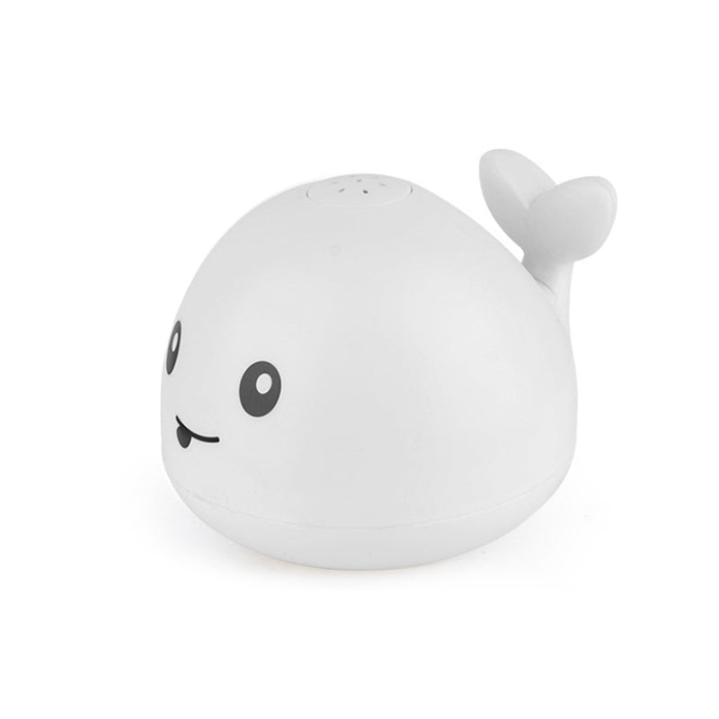 Electric small whale induction water spray lamp $27.36 Dana Fashion Color: White style: A quantity: 1PC Toys & Hobbies Product name: Induction water spray whale Applicable age: 3 years old and above Color choice: gray, white Product size: 11*10*9cm Produc