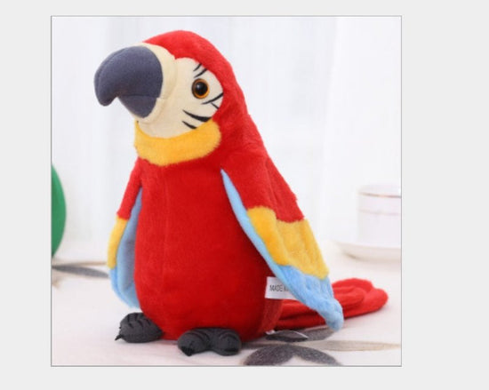 Electric Talking Parrot Plush Toy Cute Speaking Record Repeats $34.86 Dana Fashion Color: Red Baby & Mother Electric Talking Parrot Plush Toy Cute Speaking Record Repeats Waving Wings Electroni Bird Stuffed Plush Toy Kids Birthday Gift SHAKING DANCE: Turn