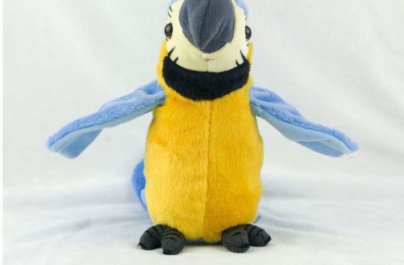 Electric Talking Parrot Plush Toy Cute Speaking Record Repeats $35.14 Dana Fashion Color: Blue Baby & Mother Electric Talking Parrot Plush Toy Cute Speaking Record Repeats Waving Wings Electroni Bird Stuffed Plush Toy Kids Birthday Gift SHAKING DANCE: Tur