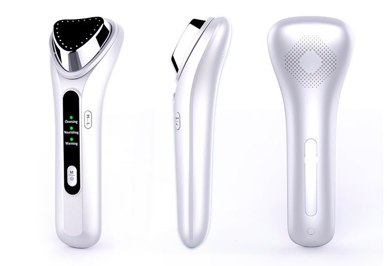 Electric Ultrasonic Facial Beauty Device $38.99 Dana Fashion Color: White Beauty Tools Overview: In 1 Face skin care beauty machine, which effectively restores the elasticity and shine of the skin, giving it ceramic skin. It can accelerate blood circulati