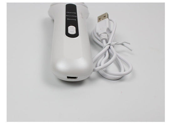Electric Ultrasonic Facial Beauty Device $38.99 Dana Fashion Color: White Beauty Tools Overview: In 1 Face skin care beauty machine, which effectively restores the elasticity and shine of the skin, giving it ceramic skin. It can accelerate blood circulati