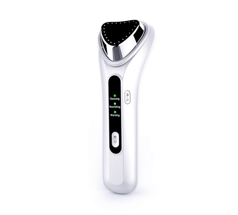 Electric Ultrasonic Facial Beauty Device $38.99 Dana Fashion Color: White Beauty Tools Overview: In 1 Face skin care beauty machine, which effectively restores the elasticity and shine of the skin, giving it ceramic skin. It can accelerate blood circulati