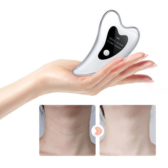 Electric USB Rechargeable Facial Scraping Body Guasha Massager Wrinkle Remover Board Scraping Scraper Tool Body Massage $49.00 Dana Fashion Color: Suit Beauty Tools Overview: Multifunctional beauty massage instrument is made of high-quality material, dura