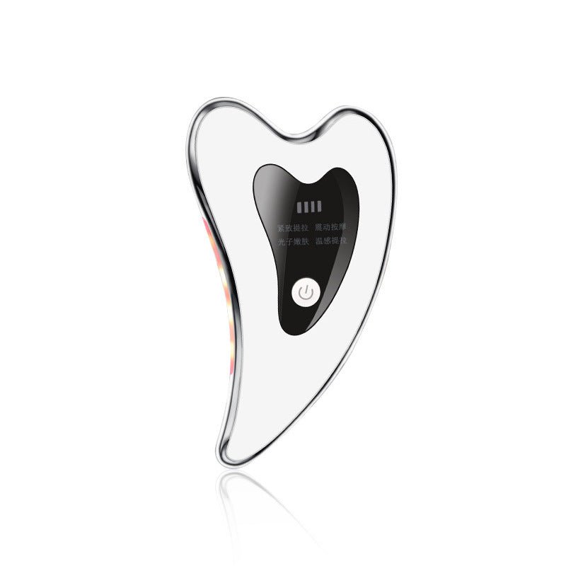 Electric USB Rechargeable Facial Scraping Body Guasha Massager Wrinkle Remover Board Scraping Scraper Tool Body Massage $49.00 Dana Fashion Color: Suit Beauty Tools Overview: Multifunctional beauty massage instrument is made of high-quality material, dura