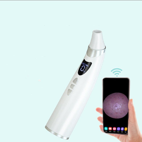 Electric Visual Blackhead Suction Instrument Household Cleansing Pore Cleaner For Skin Equipment Skin Care Tool $35.99 Dana Fashion Color: White power: USB Beauty Tools Overview: 1.Added visual function, connect the mobile APP to see the skin picture clea
