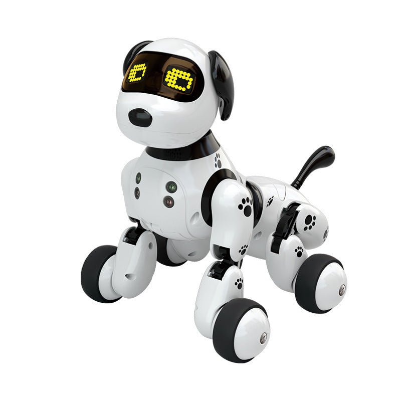 Electronic dog toy $138.61 Dana Fashion Color: Black Toys & Hobbies Power supply: USB charging Material: plastic and electronic components Appropriate age: 3 years old + Dog size: 28X19X18CM