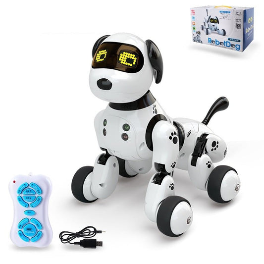 Electronic dog toy $138.61 Dana Fashion Color: Black Toys & Hobbies Power supply: USB charging Material: plastic and electronic components Appropriate age: 3 years old + Dog size: 28X19X18CM