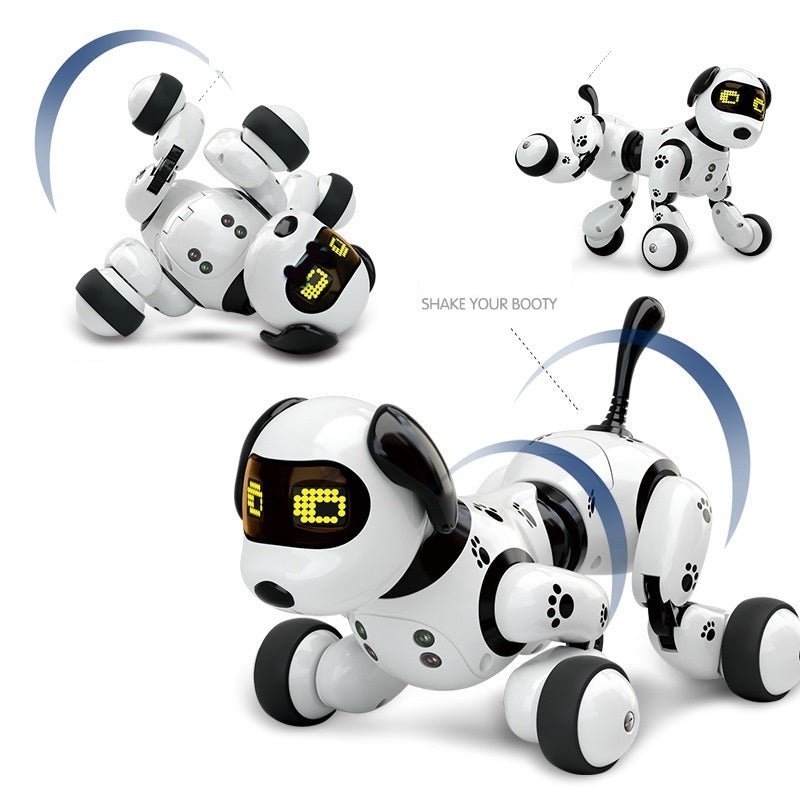 Electronic dog toy $138.61 Dana Fashion Color: Black Toys & Hobbies Power supply: USB charging Material: plastic and electronic components Appropriate age: 3 years old + Dog size: 28X19X18CM