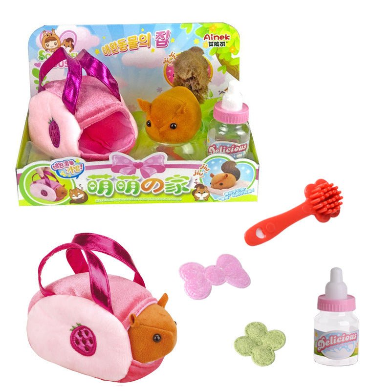 Electronic Induction Pet Cute Rabbit Girl Play House Toy $28.26 Dana Fashion Color: Squirrel Toys & Hobbies Product information: Product name: Interactive electronic game toy Product model: 151 103T Applicable age: 6 years old and above Product Category: