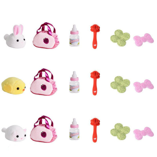 Electronic Induction Pet Cute Rabbit Girl Play House Toy $28.26 Dana Fashion Color: Cute Cat Toys & Hobbies Product information: Product name: Interactive electronic game toy Product model: 151 103T Applicable age: 6 years old and above Product Category: