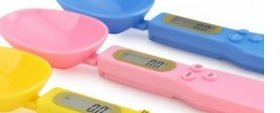 Electronic Kitchen Scale LCD Display Digital Weight Measuring Spoon Digital Spoon Scale Mini Kitchen Accessories Tools $25.50 Dana Fashion Color: Black Dana's Kitchen Features: Guaranteed for craftsmanship and quality, durable enough for your daily using