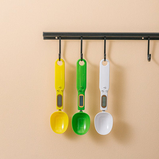 Electronic Kitchen Scale LCD Display Digital Weight Measuring Spoon Digital Spoon Scale Mini Kitchen Accessories Tools $25.50 Dana Fashion Color: Black Dana's Kitchen Features: Guaranteed for craftsmanship and quality, durable enough for your daily using