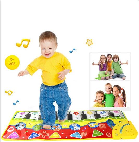 Electronic Piano Blanket For Maternal And Baby Toy Animals $21.41 Dana Fashion Color: Photo Color style: Opp bag Toys & Hobbies Product information: Name: Music blanket Applicable people: general Featured function: musical instrument cognition Packing: co